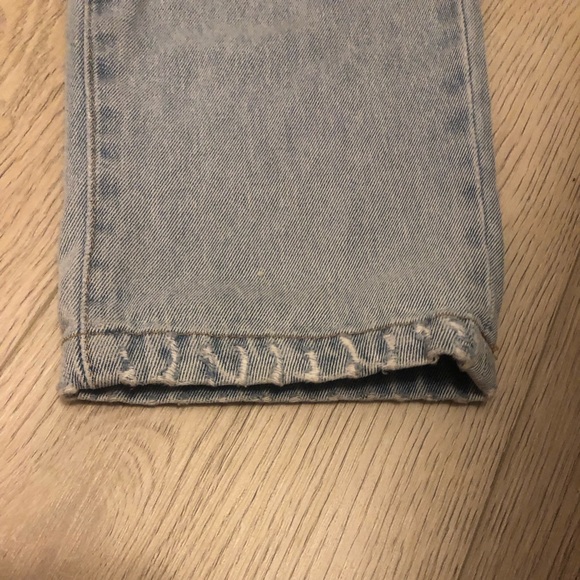 RSQ Womens 90s Jeans High Waist Rigid light denim Straight Leg Size 27 - Picture 15 of 15
